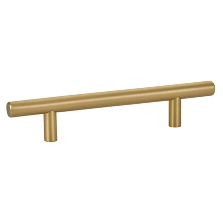 Vecindario 3.5 in. Brass Bar Center to Center Cabinet Pull, Satin Brass VE3239575